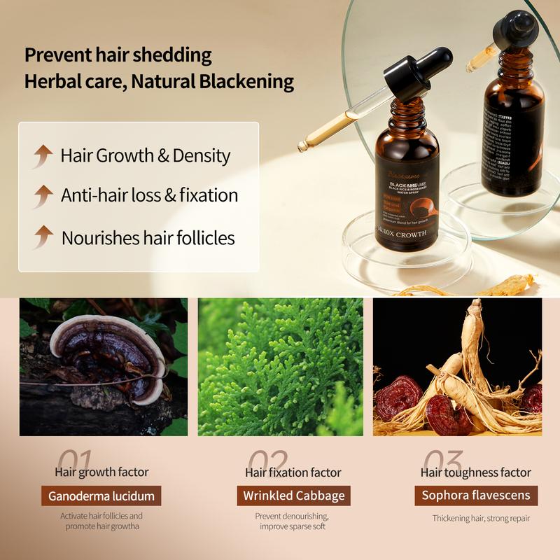 【FDA Hair Growth】Black Sesame Hair growth essence