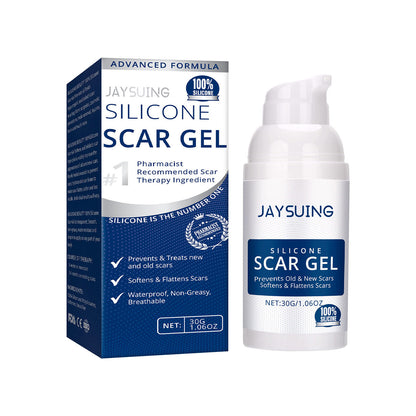 Scar Cream Gel, Advanced Silicone Scar Gel For Keloid, Hypertrophic, Surgical Scars & Stretch Marks